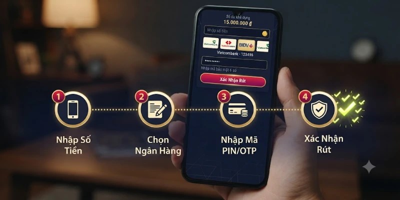 Rút tiền Sunwin-chỉ vài click là tiền về tài khoản